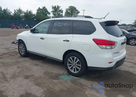 2016 Nissan Pathfinder Platinum/S/Sl/Sv z USA, uszkodzony, nr VIN 5N1AR2MN5GC606698